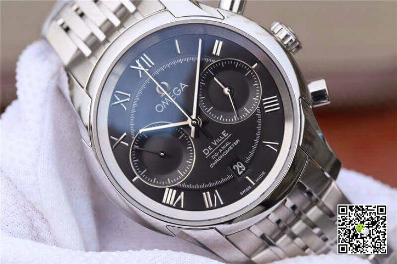 Omega De Ville Chronograph 431.10.42.51.01.001 OM Factory 1:1 Best Edition Replica Watch Swiss ETA9300